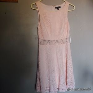 Pastel pink dress